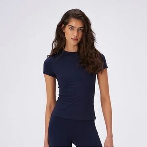 Ultimate Short Sleeve Top - Navy Blue